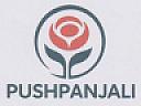 PUSHPANJALI (and logo) trademark logo