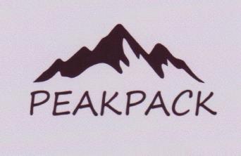 PEAK PACK (and logo) trademark logo