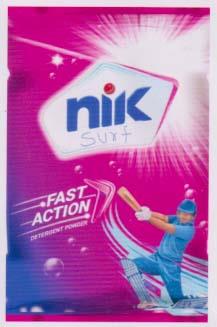 NIK SURF (and logo) trademark logo