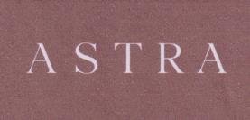 A S T R A (and logo) trademark logo