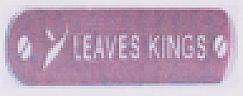 LEAVES KINGS (and logo) trademark logo