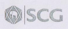 SCG (and logo) trademark logo