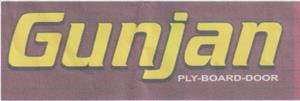 GUNJAN (and logo) trademark logo