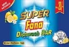 SUPER FANA DISHWASH BAR (and logo) trademark logo