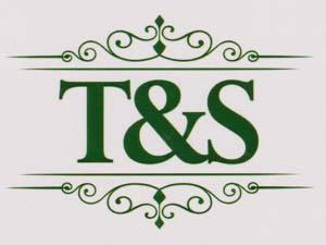 T & S (and logo) trademark logo
