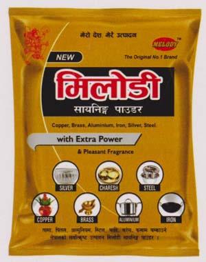 Melody Shining Powder (and logo) trademark logo