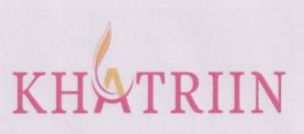 KHATRIIN (and logo) trademark logo