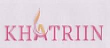 KHATRIIN (and logo) trademark logo