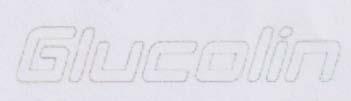 GLUCOLIN (and logo) trademark logo