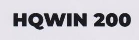 HQWIN-200 (and logo) trademark logo