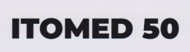 ITOMED 50 (and logo) trademark logo