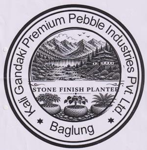 KALI GANDAKI PREMIUM PEBBLE INDUSTRIES PVT. LTD. (and logo) trademark logo