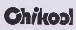 CHIKOOL (and logo) trademark logo