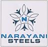 NARAYANI STEELS (and logo) trademark logo
