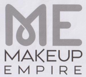 ME MAKEUP EMPIRE (and logo) trademark logo