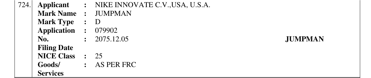 Original bulletin entry for JUMPMAN