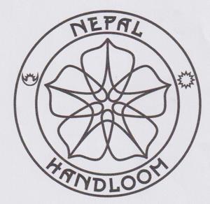 NEPAL HANDLOOM (and logo) trademark logo