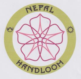 NEPAL HANDLOOM (and logo) trademark logo