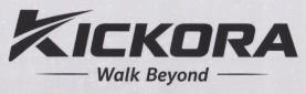KICKORA (and logo) trademark logo