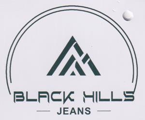 BLACK HILLS JEANS (and logo) trademark logo