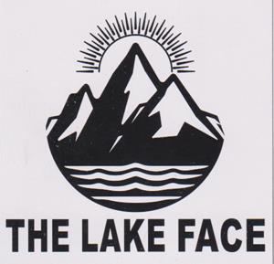 THE LAKE FACE (and logo) trademark logo