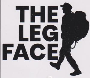 THE LEG FACE (and logo) trademark logo