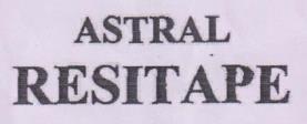 ASTRAL RESITAPE (and logo) trademark logo
