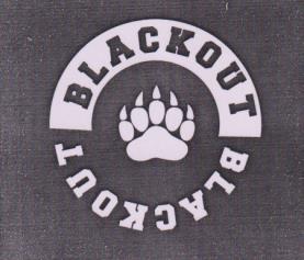 BLACKOUT (and logo) trademark logo