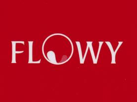 FLOWY (and logo) trademark logo