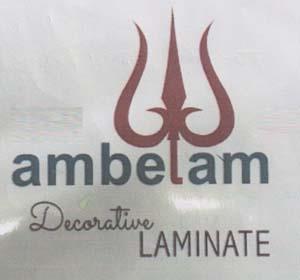 ambelam decorative laminates (and logo) trademark logo