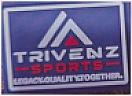 TRIVENZ SPORTS (and logo) trademark logo