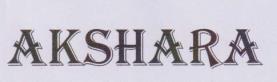 AKSHARA (and logo) trademark logo