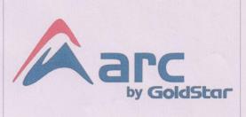 arc by Goldstar (and logo) trademark logo