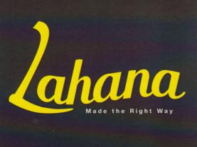 LAHANA (and logo) trademark logo