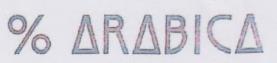 %ARABICA (and logo) trademark logo