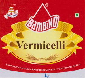BAMBINO VERMICELLI (and logo) trademark logo