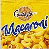 GUSTOZIO MACARONI (and logo) trademark logo