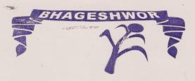 BHAGESHWOR (and logo) trademark logo