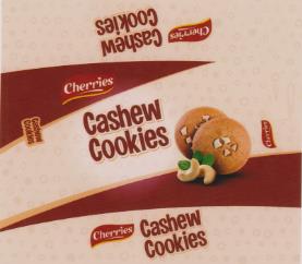 CHERRIES CASHEW COOKIES (and logo) trademark logo