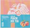 RUSLAN PEACH ICE TEA (and logo) trademark logo