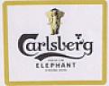 CARLSBERG PREMIUM ELEPHANT STRONG BEER (and logo) trademark logo