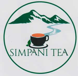 SIMPANI TEA (and logo) trademark logo