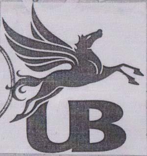 UB FLYING HORSE PEGASUS (and logo) trademark logo