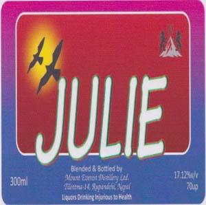 JULIE (and logo) trademark logo