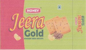HONEY JEERA GOLD (and logo) trademark logo