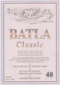 BATLA CLASSIC (and logo) trademark logo