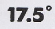 17.5° (and logo) trademark logo