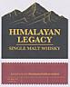 HIMALAYAN LEGACY SINGLE MALT WHISKY (and logo) trademark logo