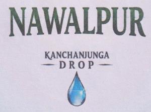 NAWALPUR KANCHAANJUNGA DROP (and logo) trademark logo