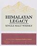 HIMALAYAN LEGACY SINGLE MALT WHISKY (and logo) trademark logo